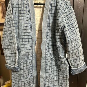 Billabong/Wrangler blue quilted jacket